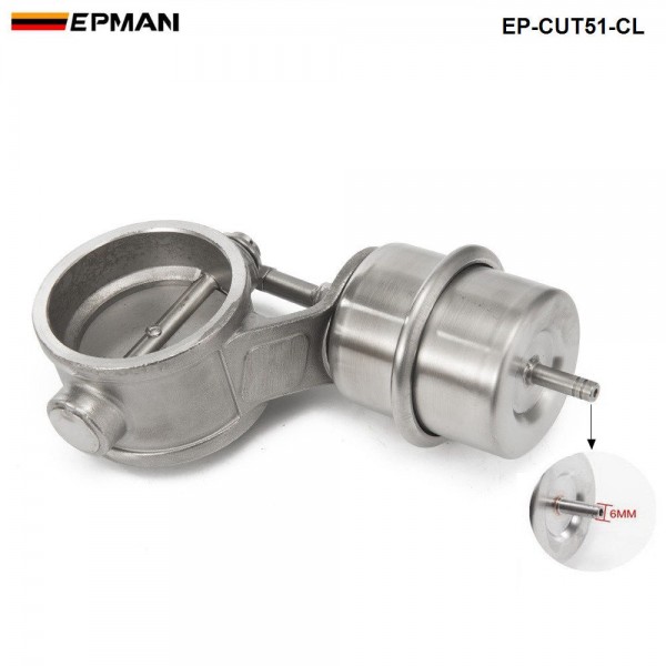 vacuum  Activated Exhaust Cutout 2 51MM Close Style Pressure: about 1 BAR For BMW E30 M20 325 325