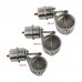Exhaust Control Valve Set With Vacuum Actuator CUTOUT 2 2.3 60mm 2.5 63mm Pipe CLOSE STYLE with Wireless Remote Controller
