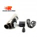 2.0 Electric I-Pipe Exhaust Downpipe Cutout E-Cut Out Valve System Kit+Remote