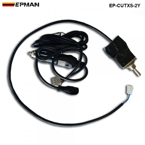Wireless Remote control And Toggle Switch For Exhaust Muffler electric Valve Cutout System Dump For Seat
