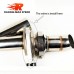 Universal 2.5inch Exhaust Parts Stainless Steel Headers Electric Exhaust Cutout Cut Out Valve Kit with Remote Car Accessories