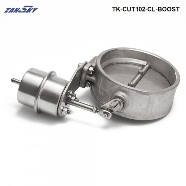 Boost Activated Exhaust Cutout Dump 102MM CLOSE Style Pressure: about 1 BAR For Ford Focus 1.8 2.0 TK-CUT102-CL-BOOST
