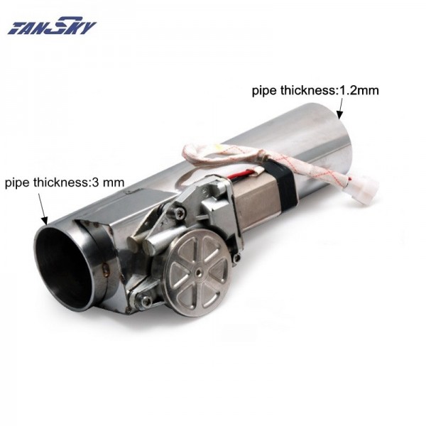 2.0 Electric I-Pipe Exhaust Downpipe Cutout E-Cut Out Valve System Kit+Remonte TK-CUT01G20
