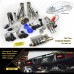 Stainless Steel 2.5 3 3.5 IN OUT Tip On Single Exhaust Muffler Dump Valve Exhaust Cutout with Wireless Remote Controller Set