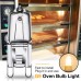 2pcs oven light bulb G9 high temperature bulb Steamer light G9 oven lighting bulb 110v-220v 40w 500 degrees