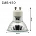 10Pcs/Lot Halogen GU10 Bulb 220V 35W 50W Diameter 50MM MR16 Clear Glass With Cover Dimmable Warm White 2700K Spot Lamp