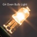 35W 10pcs Super Bright Clear JC Type halogen bulb inserted beads Warm light bulbs indoor lighting crystal 12V G4 Ultra low price