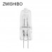 10Pcs/Lot Halogen G4 220V 35W 50W Dimmable Clear Glass 12*37MM Warm White 2700K Tungsten Bulb For Chandelier Lighting