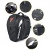 Motocentric Motorcycle Tail Bag Waterproof  Multi-functional Rear Bag High Capacity Reflective Motorcycle Rider Helmet Backpack