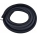 6AN PTFE E85 Fuel Line Hose Nylon Braided 25FT Black(5/16 Inch ID)