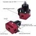 EFI Fuel Pressure Regulator 30-70psi Adjustable Bundle with 300LPH High Flow External Fuel Pump 12V