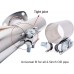 2.5 Inch Butt Joint Exhaust Band Clamp Bundle with Exhaust Narrow Band Muffler Seal Clamp