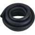3/8 Inch ID NBR Fuel Line Hose 10 Ft Bundle with 6AN Straight 90 Degree Push Lock Hose Fitting End
