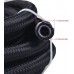 20FT 6AN 3/8'' Nylon Stainless Steel Braided PTFE Fuel Line Bundle with 6AN Fuel Hose Separator Clamp